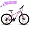 bicicleta montaña de dama 27.5 bikeman rosa vilma foryou uruguay