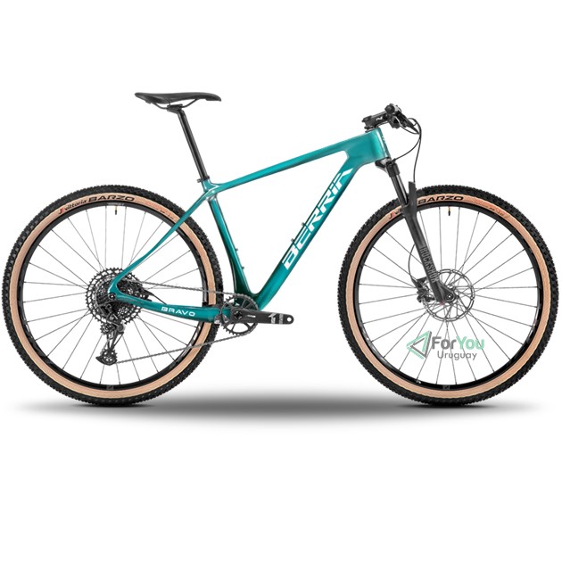 materno Laboratorio Tranquilidad Bicicleta Montaña Berria Bravo 5 Carbono SRAM NX Verde – ForYou Uruguay
