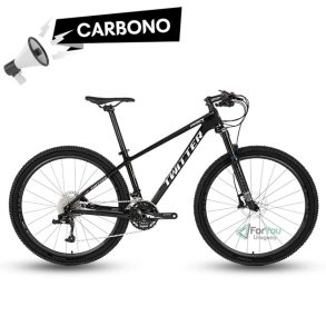 twitter leopard, rs pro, 27.5, negra, bicicleta, montaña, mtb, carbono, shimano, foryou uruguay, competencia