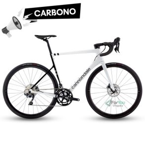 bicicleta, de ruta, carretera, cannondale, super six evo ultegra, fibra de carbono, shimano ultegra, frenos hidraulicos shimano, ruedas de carbono, manillar carbono, foryou uruguay,