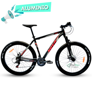 bicicleta montaña mtb rodado 29 aluminio kova tibet foryou uruguay negra roja