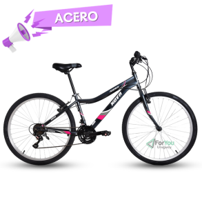 bicicleta rodado 26 dama kova andes 21 velocidades foryou uruguay gris oscuro fucsia (1)