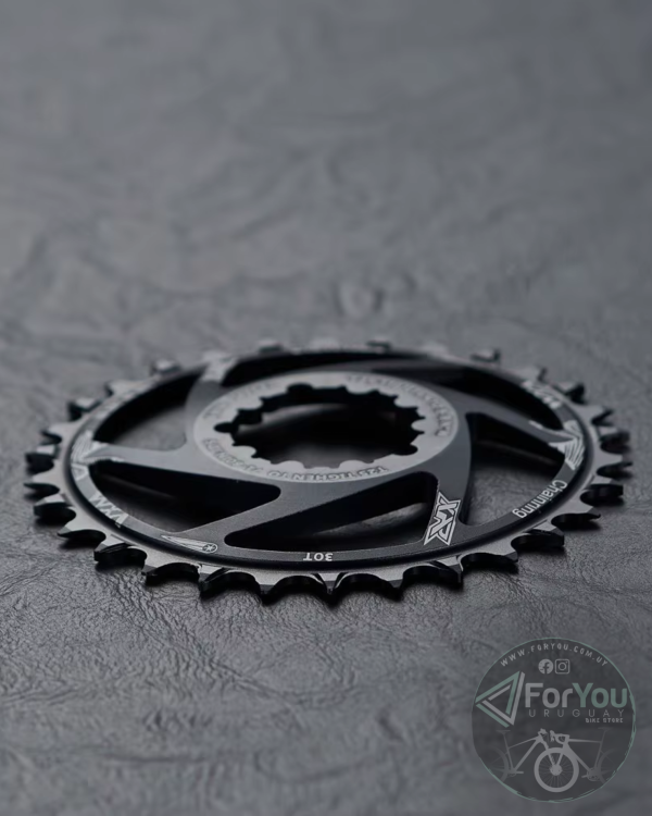 Plato Bicicleta Monoplato Direct Mount para SRAM Negro 30 DIENTES - Imagen 2