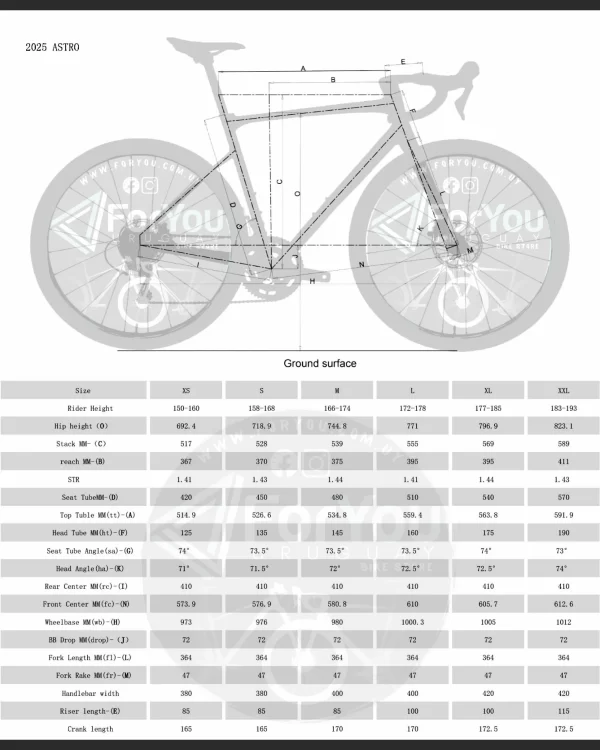 Bicicleta de Ruta Aluminio y Carbono Sunpeed Astro Shimano Tiagra Gris - Imagen 15