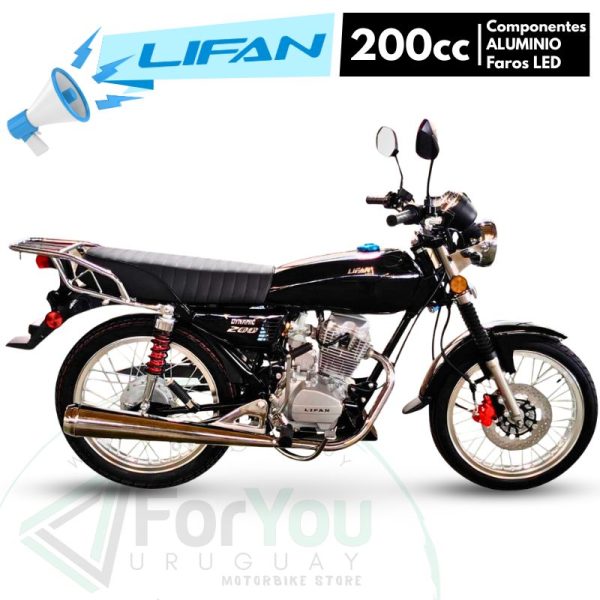 Moto Lifan Dynamic 200 cc Negra