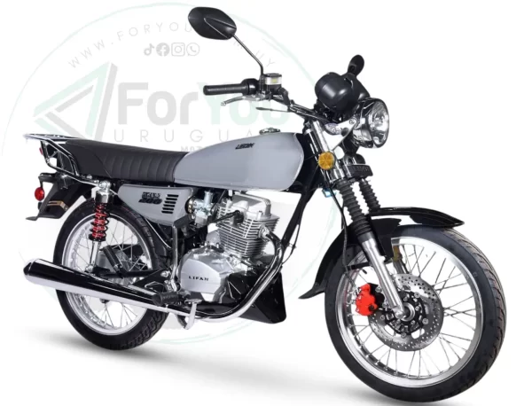Moto Lifan Dynamic 200 cc Gris - Imagen 3