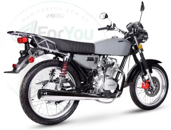 Moto Lifan Dynamic 200 cc Gris - Imagen 6