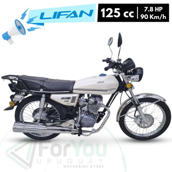 Moto Lifan Tempo 125 cc Blanca