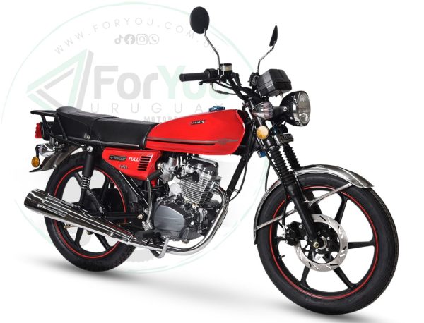 Moto Lifan Tempo FULL 125 cc Roja - Imagen 2