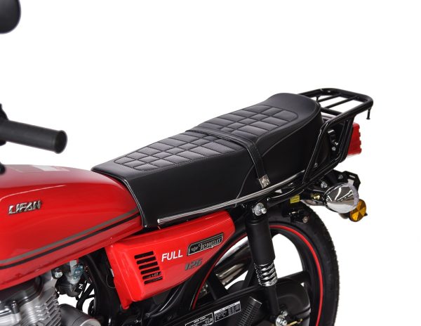 Moto Lifan Tempo FULL 125 cc Roja - Imagen 6