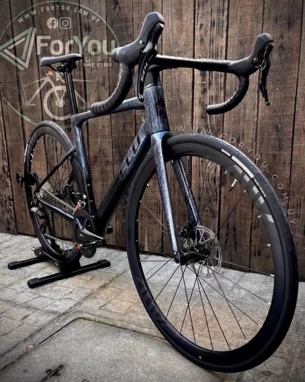 Bicicleta de Ruta Carbono Sunpeed Invincible Sport Shimano 105 Negra Gris - Imagen 17