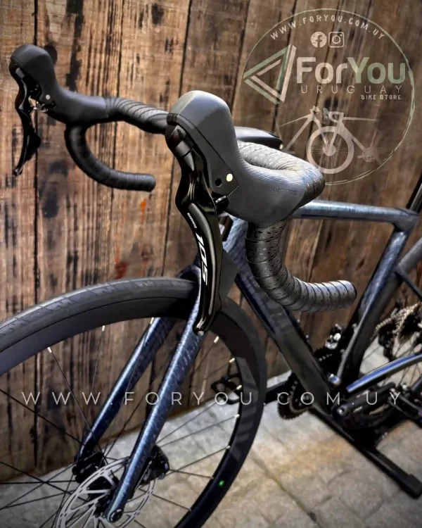 Bicicleta de Ruta Carbono Sunpeed Invincible Sport Shimano 105 Negra Gris - Imagen 13