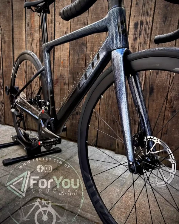 Bicicleta de Ruta Carbono Sunpeed Invincible Sport Shimano 105 Negra Gris - Imagen 6