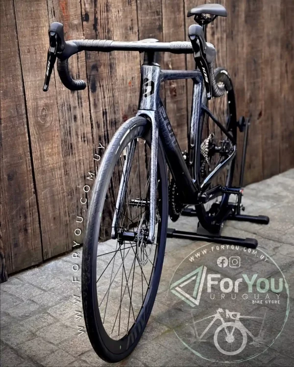 Bicicleta de Ruta Carbono Sunpeed Invincible Sport Shimano 105 Negra Gris - Imagen 7