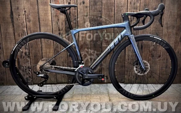 Bicicleta de Ruta Carbono Sunpeed Invincible Sport Shimano 105 Negra Gris - Imagen 3