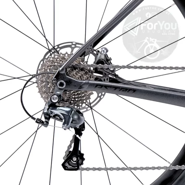 Bicicleta de Ruta Aluminio y Carbono Sunpeed Astro Shimano Tiagra Gris - Imagen 14