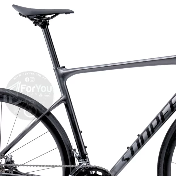 Bicicleta de Ruta Aluminio y Carbono Sunpeed Astro Shimano Tiagra Gris - Imagen 16