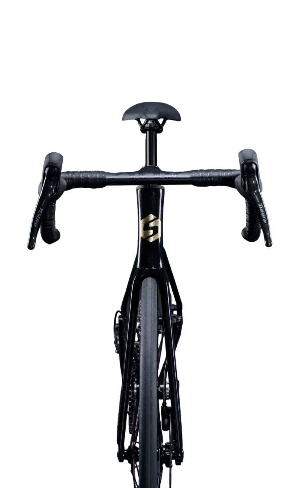 Bicicleta de Ruta Aluminio y Carbono Sunpeed Galaxy Sport Shimano Tiagra Negra - Imagen 2