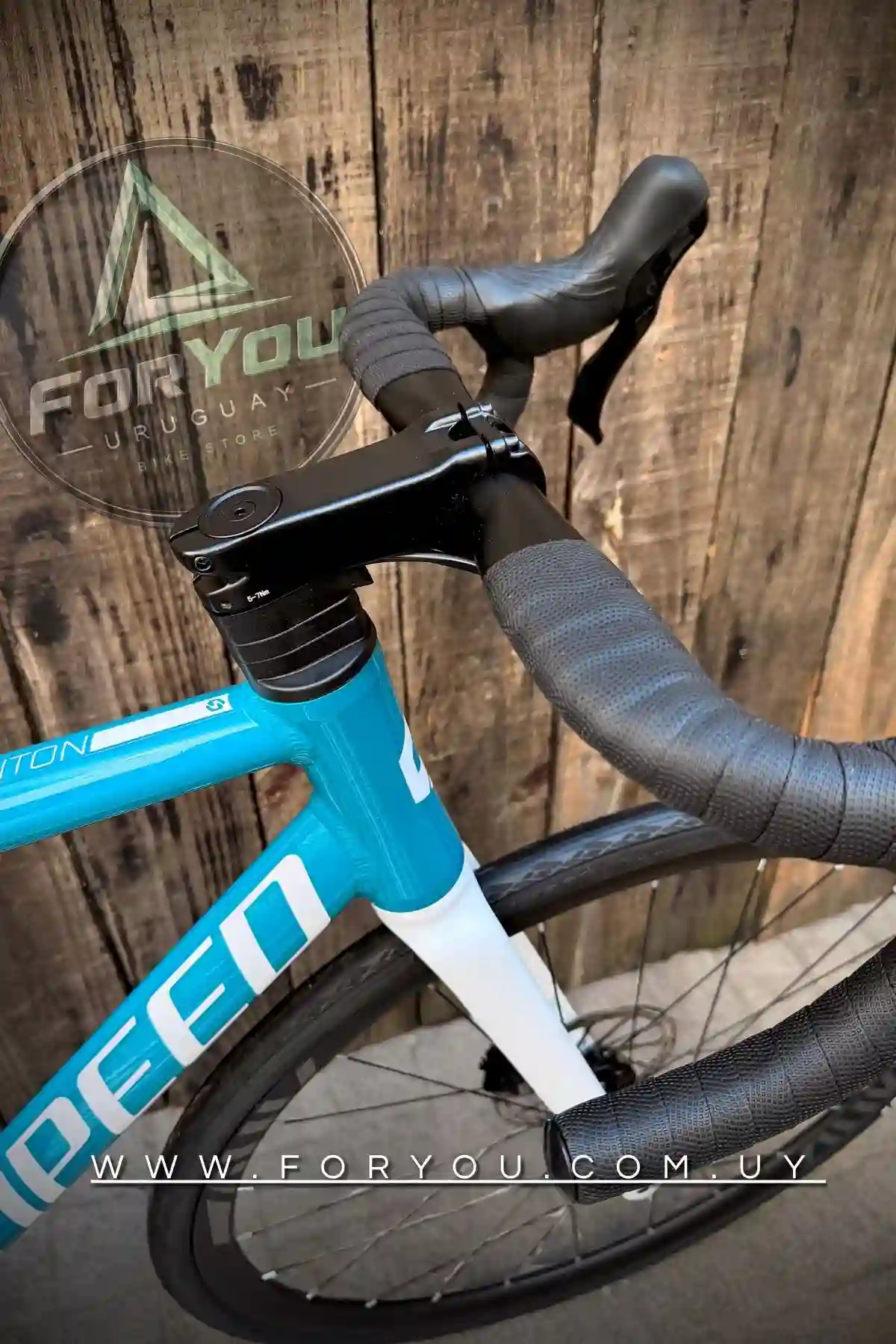 Bicicleta de Ruta Aluminio Sunpeed TRITON Azul Turquesa - Imagen 6