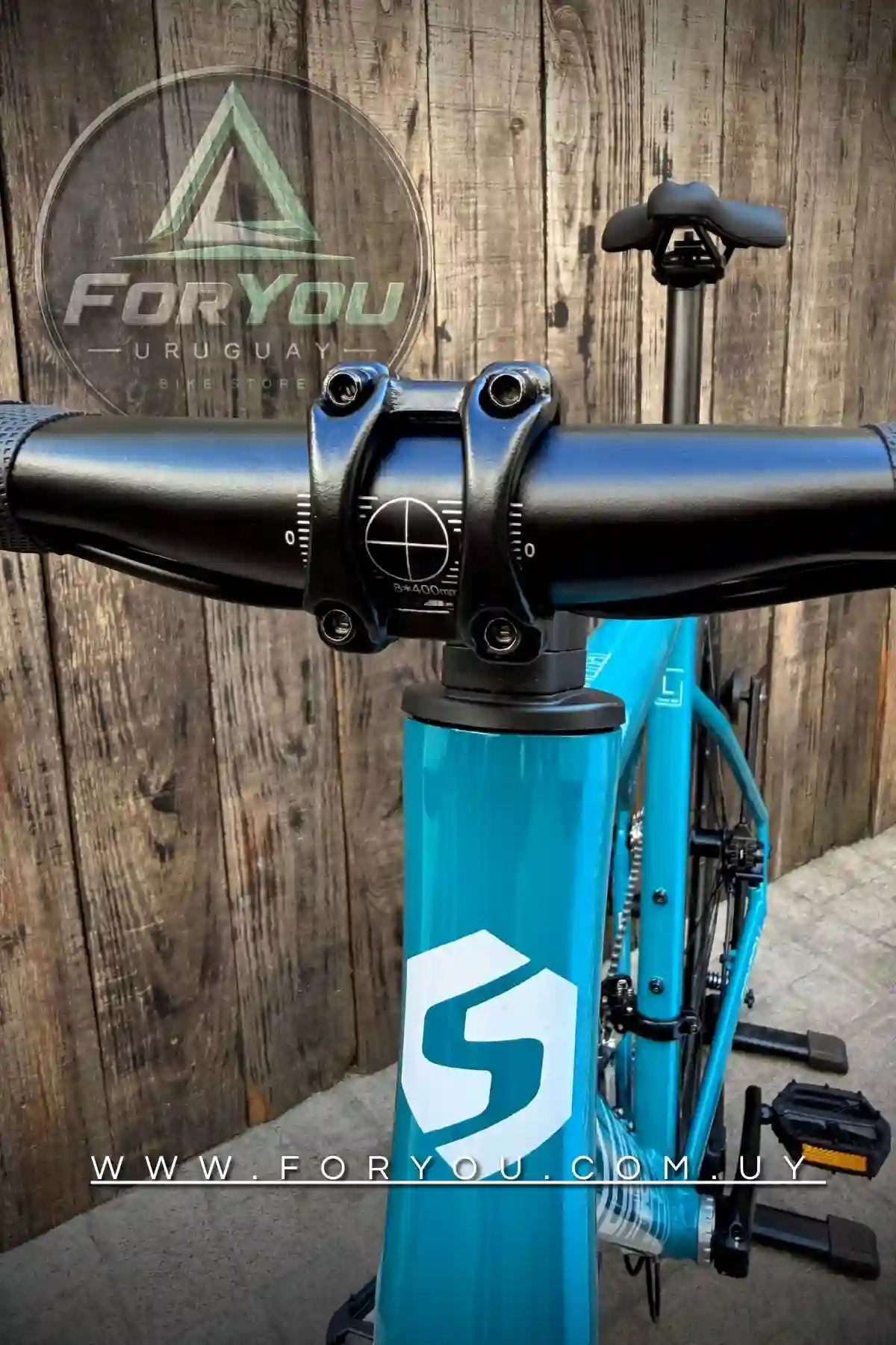 Bicicleta de Ruta Aluminio Sunpeed TRITON Azul Turquesa - Imagen 11